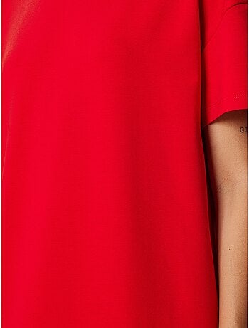 Robe midi en coton fendue istanbul