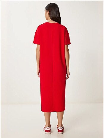 Robe midi en coton fendue istanbul