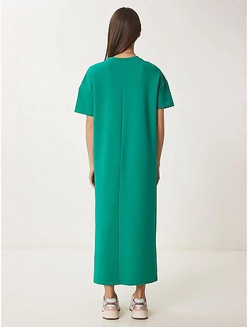 Robe midi en coton fendue istanbul
