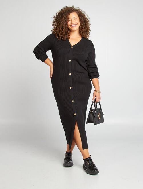 Robe fashion longue grande taille kiabi