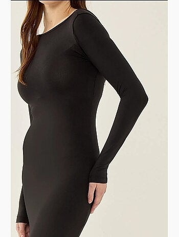 Robe midi en tricot à dos ouvert hiccup