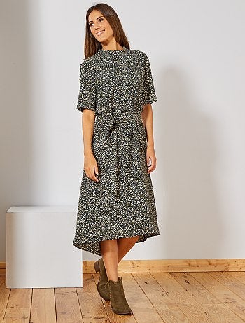 Robe midi et fleurie 'JDY'