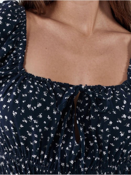 Robe midi femme en viscose popeline busem - Kiabi Robe midi femme en viscose popeline busem - Kiabi