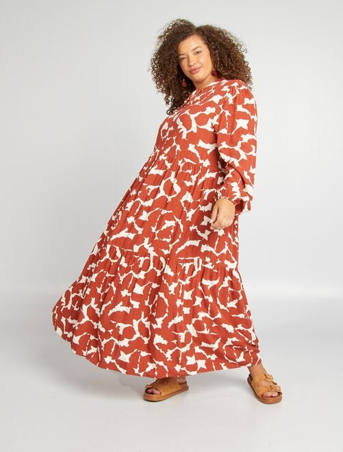 Robe longue grande taille decouvrez notre selection Kiabi