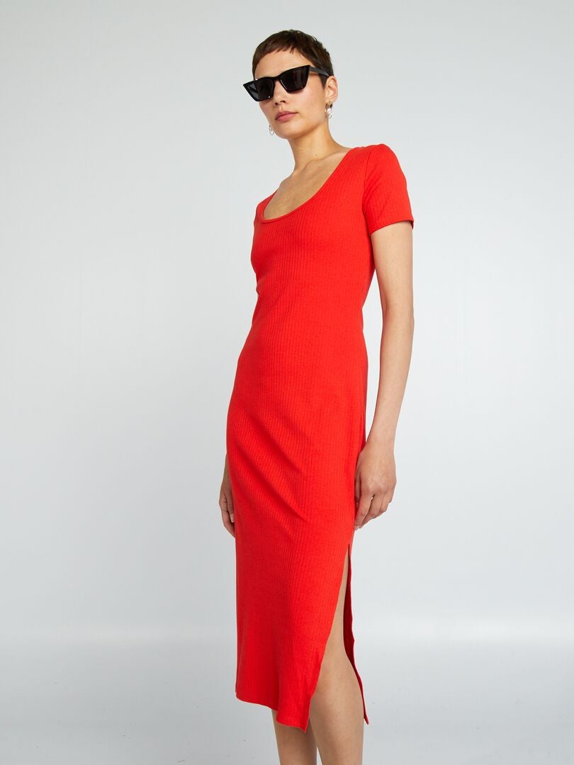 Robe rouge kiabi orders femme