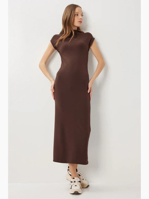 Robe midi moulante à col roulé mi-haut istanbul - Kiabi Robe midi moulante à col roulé mi-haut istanbul - Kiabi