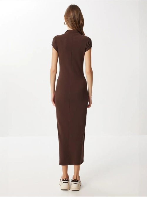 Robe midi moulante à col roulé mi-haut istanbul - Kiabi Robe midi moulante à col roulé mi-haut istanbul - Kiabi