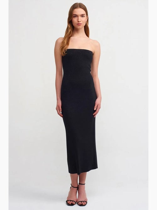 Robe midi moulante sans bretelles dilvin - Kiabi Robe midi moulante sans bretelles dilvin - Kiabi