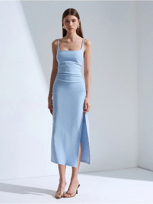 Robe midi moulante sans manches pour femme dilvin - Kiabi Robe midi moulante sans manches pour femme dilvin - Kiabi