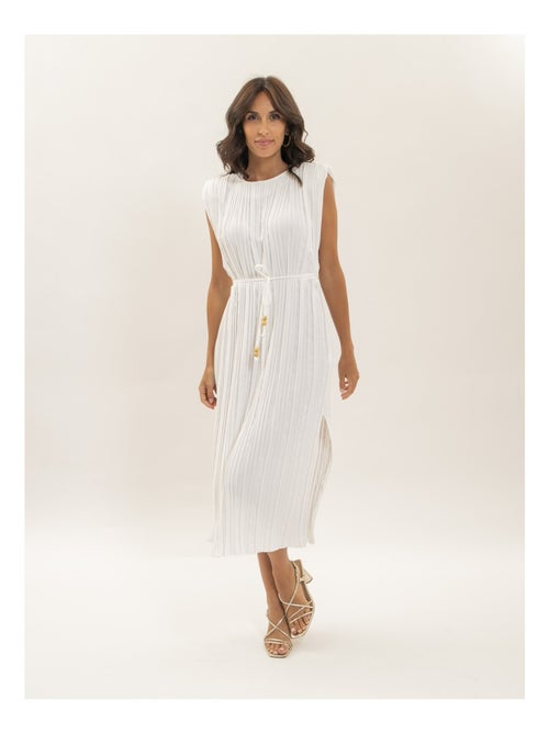 Robe midi plissée IROVE - Kiabi