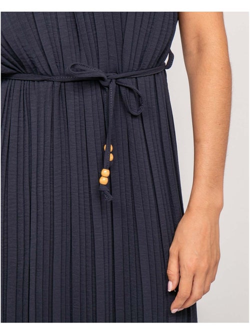 Robe midi plissée IROVE - Kiabi