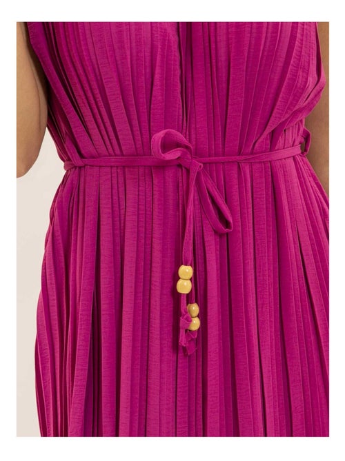 Robe midi plissée IROVE - Kiabi