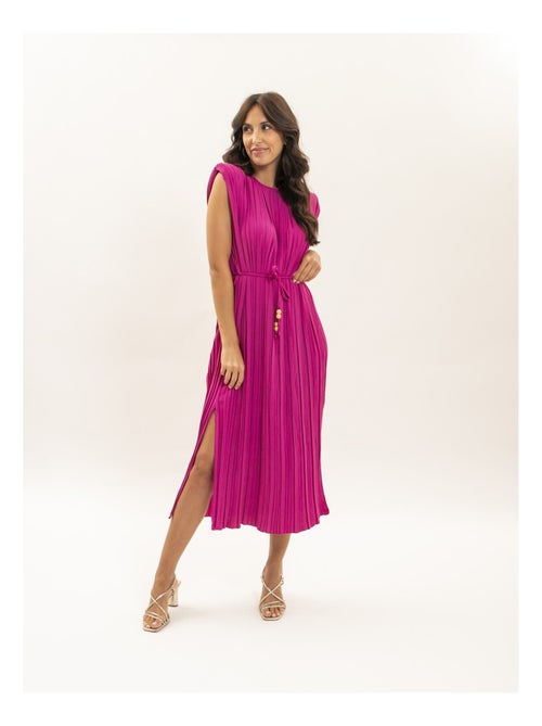 Robe midi plissée IROVE - Kiabi