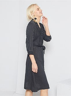 Robe midi rayée 'JDY' - Kiabi