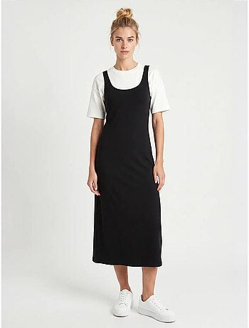 Robe midi sans manches en jersey pour femme istanbul
