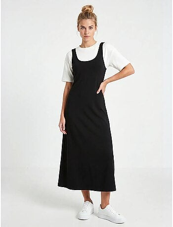 Robe midi sans manches en jersey pour femme istanbul
