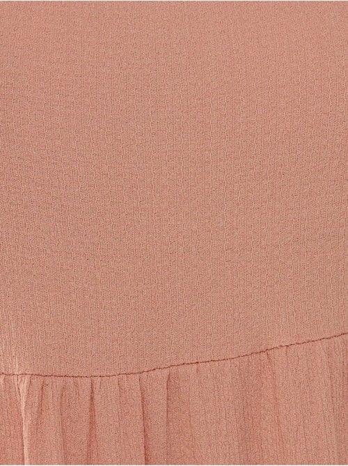 Robe midi texturée en A - Kiabi Robe midi texturée en A - Kiabi