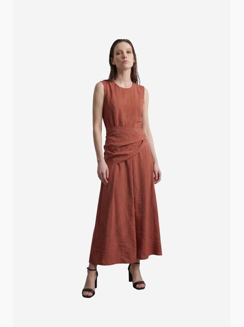 Robe midi trapèze sans manches my fashion - Kiabi