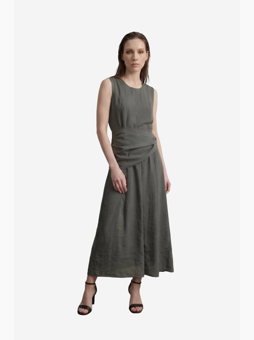 Robe midi trapèze sans manches my fashion - Kiabi Robe midi trapèze sans manches my fashion - Kiabi