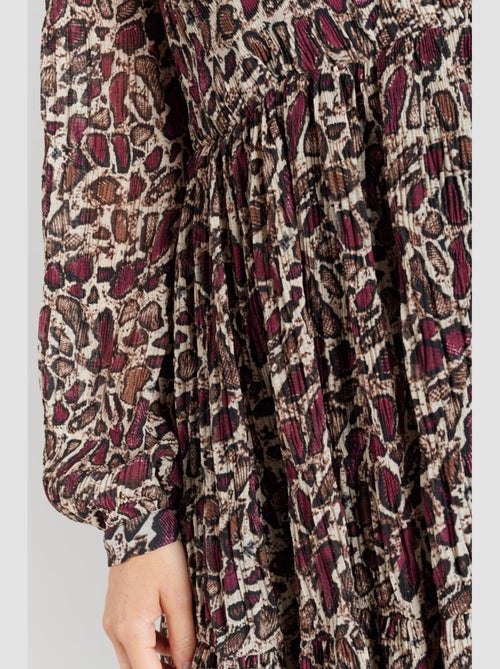 Robe MIHABEL evasée, patineuse 'Le Temps Des Cerises' - Kiabi