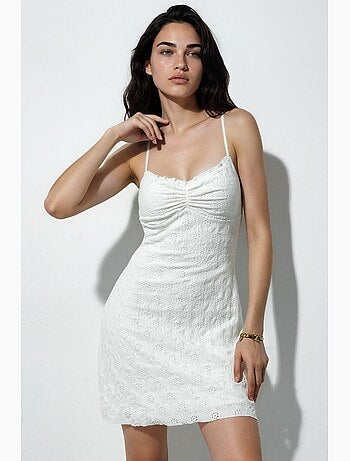 Robe mini brodée hiccup