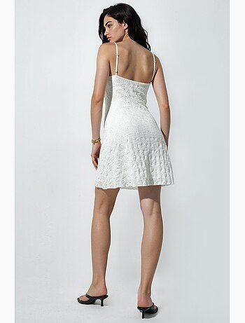 Robe mini brodée hiccup