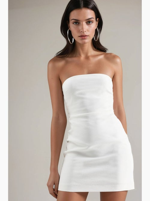 Robe mini bustier hiccup - Kiabi Robe mini bustier hiccup - Kiabi