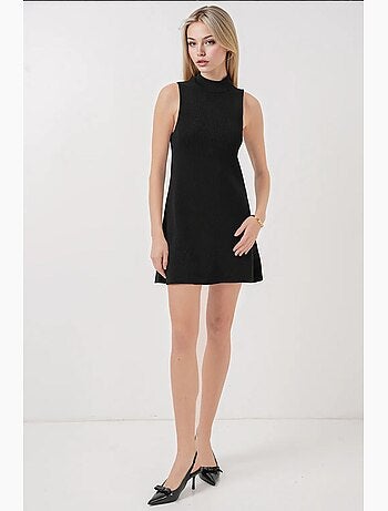 Robe mini en tricot sans manches bdart