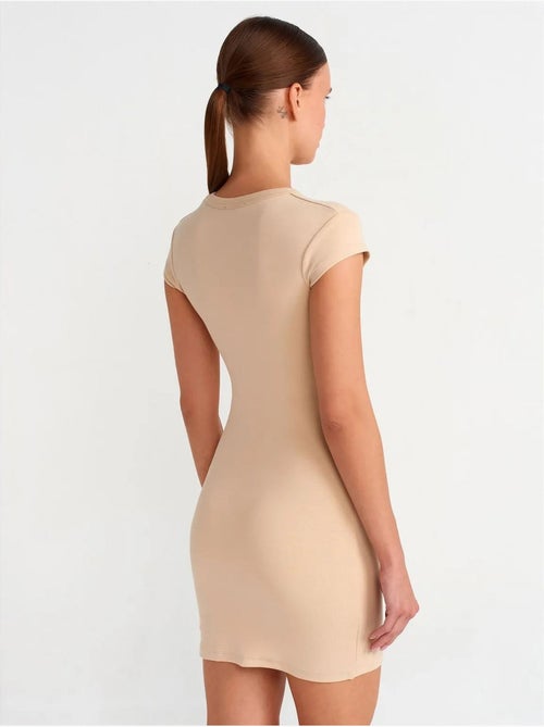 Robe Mini Moulante Femme - Kiabi Robe Mini Moulante Femme - Kiabi
