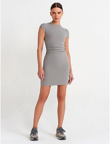 Robe mini moulante femme dilvin