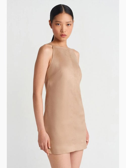 Robe mini sans manches à fermeture éclair dilvin - Kiabi