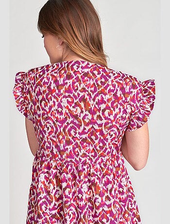 Robe MINIGI droite 'Le Temps Des Cerises'