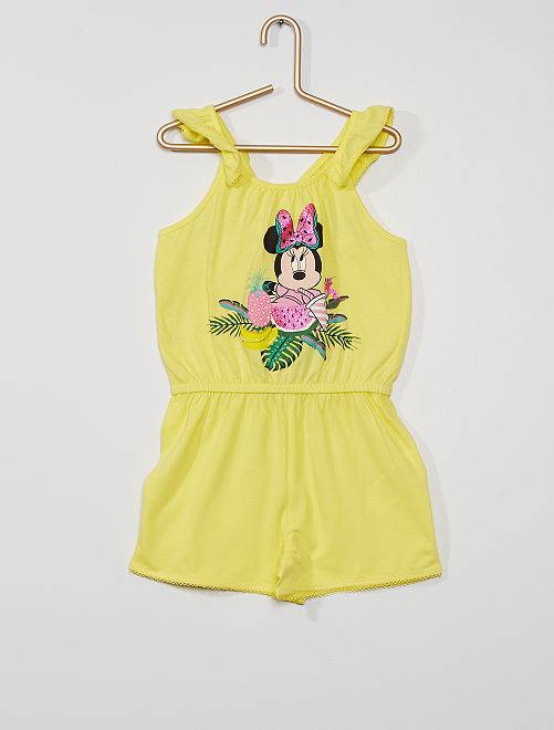 Robe 'Minnie' de 'Disney' Fille 312 ans jaune Kiabi 12,60€