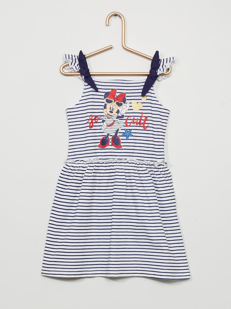 Robe 'Minnie' 'Disney' bleu marine - Kiabi