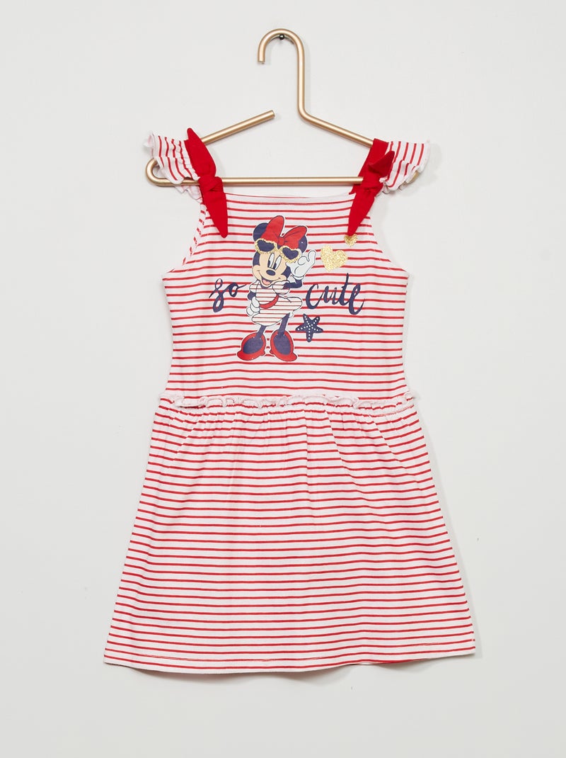 Robe 'Minnie' 'Disney' rouge - Kiabi