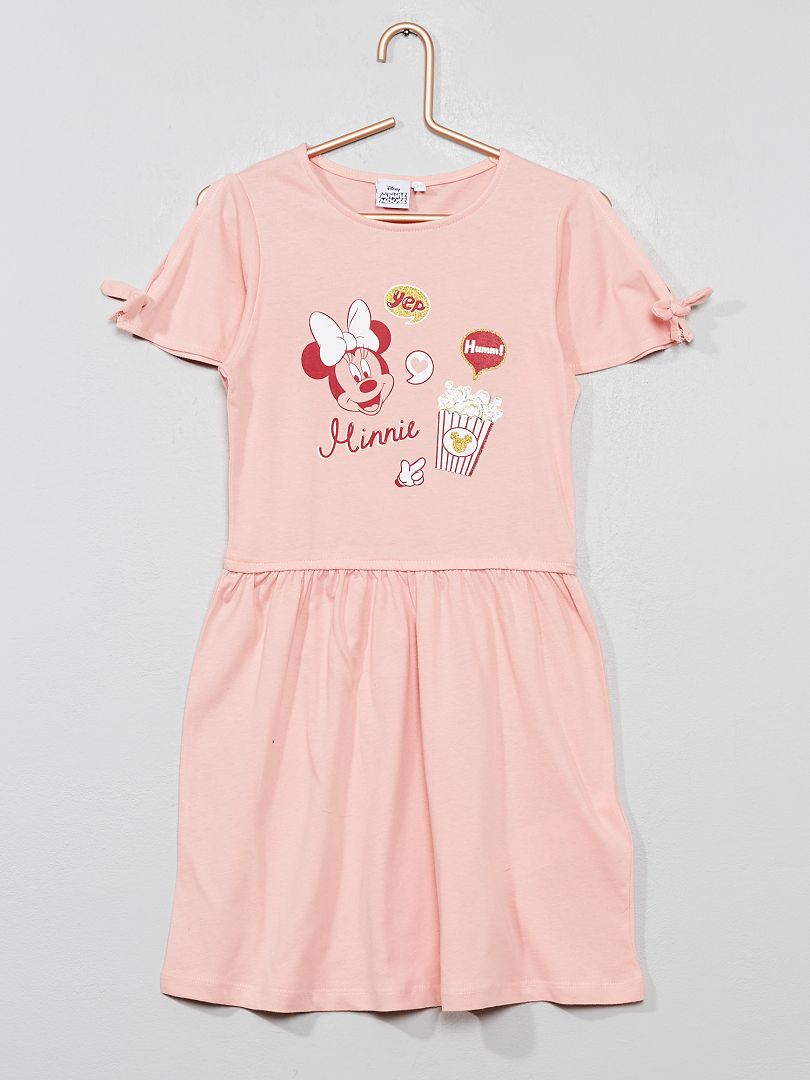 Robe 'Minnie Mouse' 'Disney' rose Kiabi 9.00€