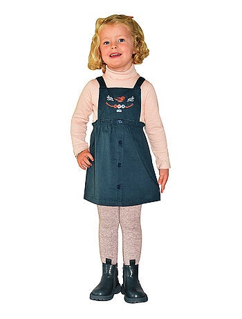 ROBE MIRANDA TWILL SANS MANCHES ENFANT