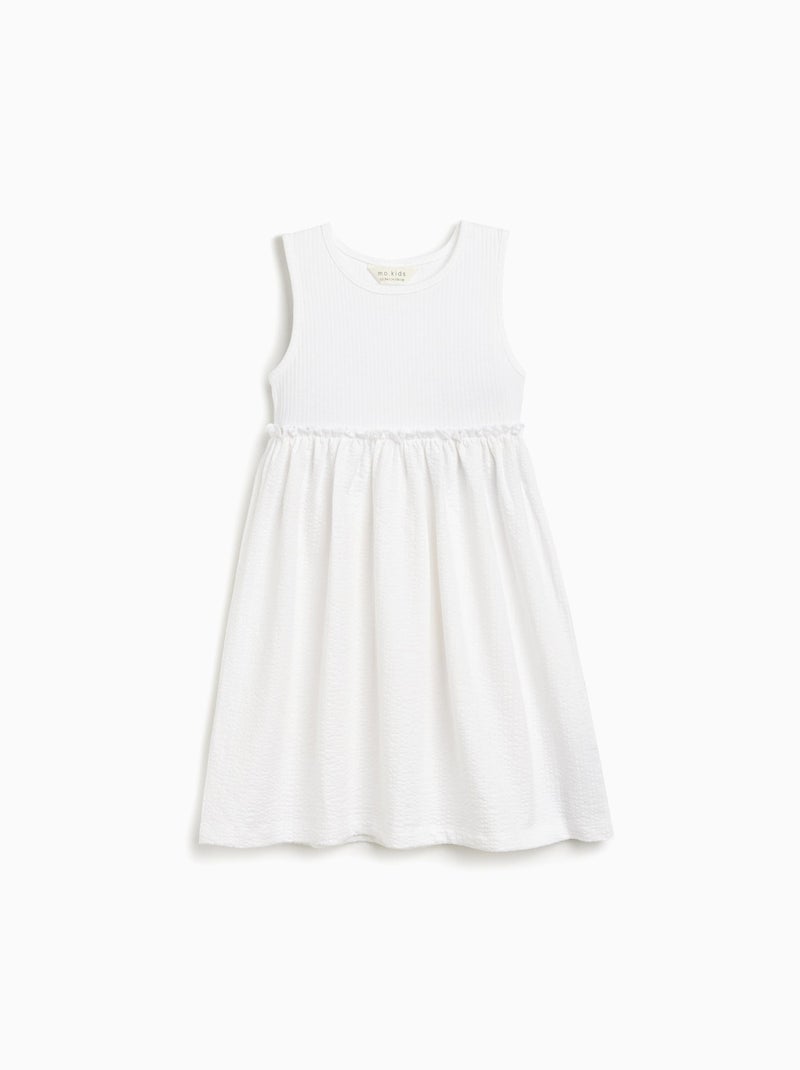 Robe MO Fashion Blanc - Kiabi