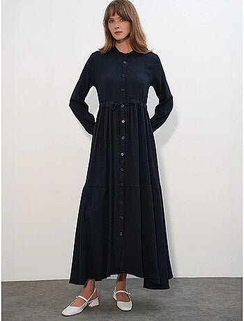 Robe modeste à col mandarin bdart