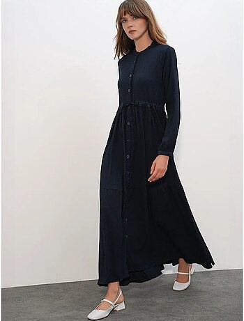 Robe modeste à col mandarin bdart