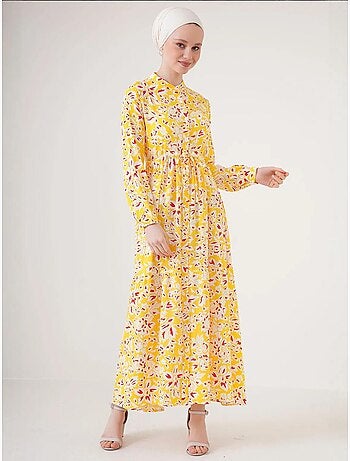 Robe modeste à col mandarin bdart