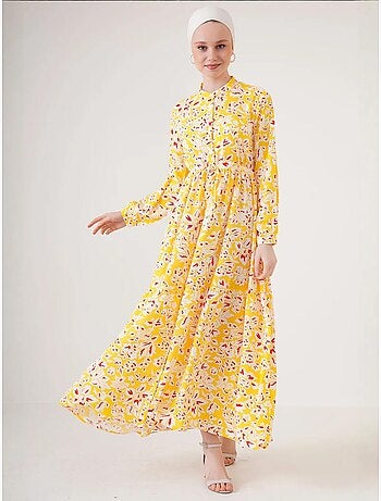 Robe modeste à col mandarin bdart