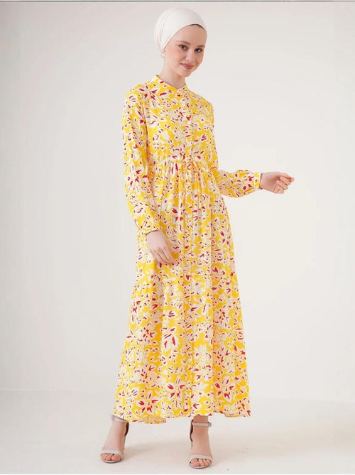 Robe modeste à col mandarin bdart - Kiabi