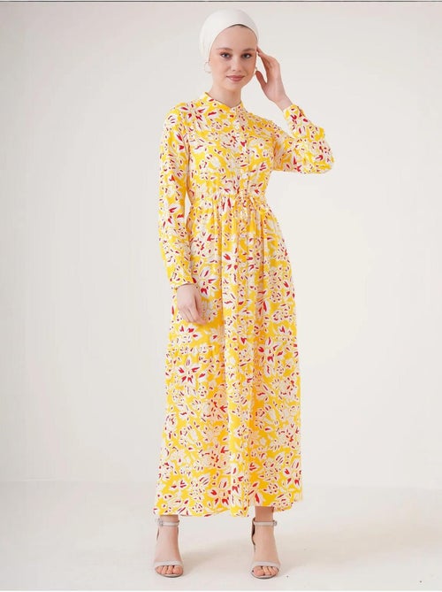 Robe modeste à col mandarin bdart - Kiabi