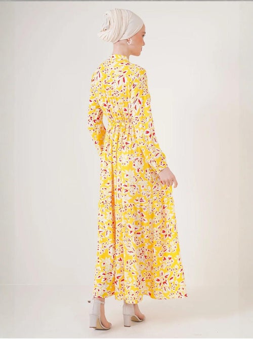 Robe modeste à col mandarin bdart - Kiabi