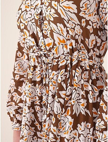 Robe modeste à col mandarin bdart