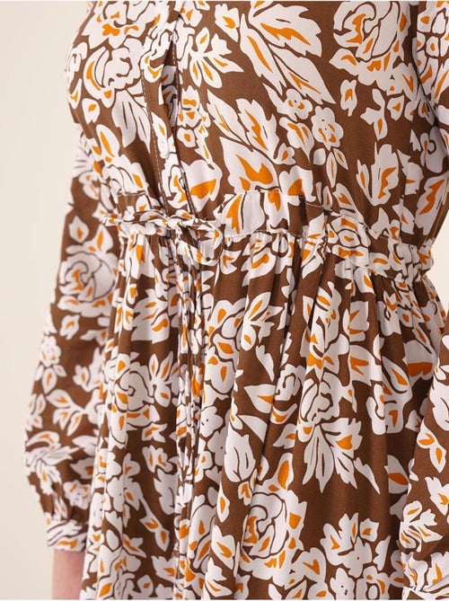 Robe modeste à col mandarin bdart - Kiabi