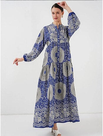 Robe modeste à motifs authentiques bdart