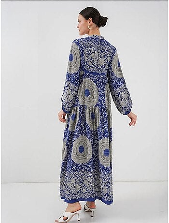 Robe modeste à motifs authentiques bdart