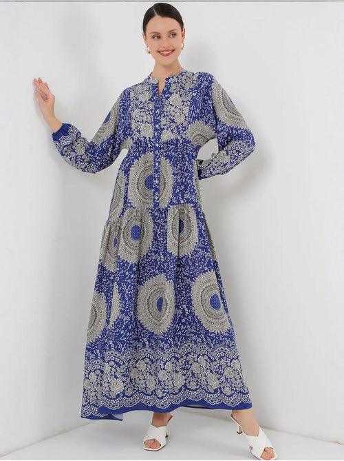 Robe modeste à motifs authentiques bdart - Kiabi Robe modeste à motifs authentiques bdart - Kiabi